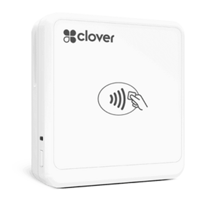 Clover Go mobile card reader.